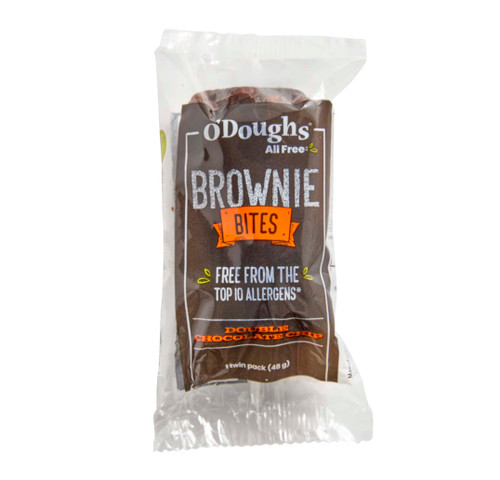 O'Doughs Allfree Double Chocolate Chip Brownie Bites